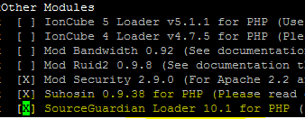 Uninstall/Remove SourceGuardian on cPanel Server