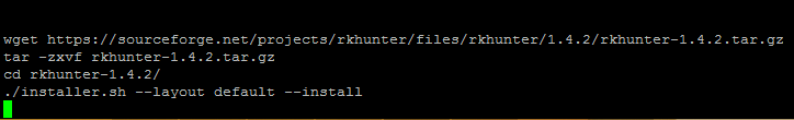 Install Rkhunter from source