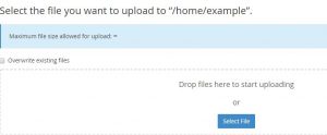 Upload files to Public_html