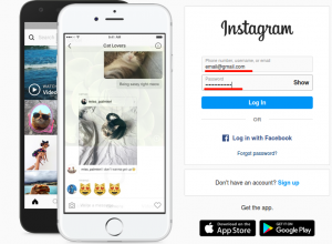 How to login to Instagram account