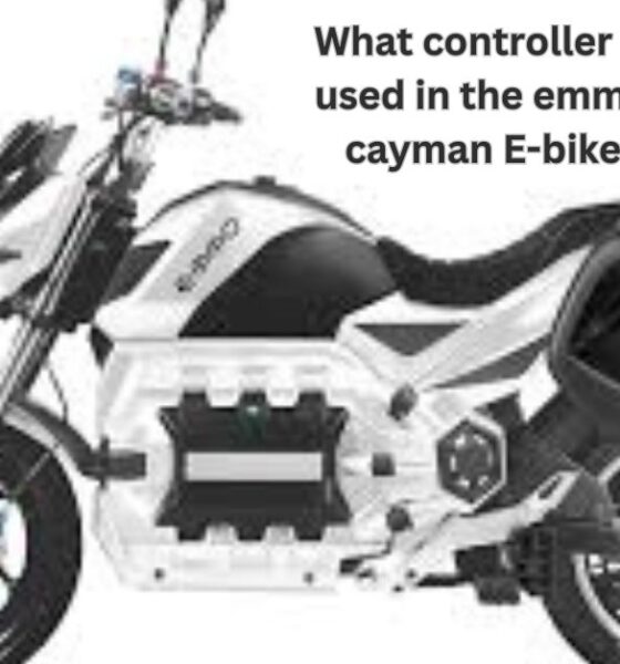 What controller is used in the emmo cayman E-bike