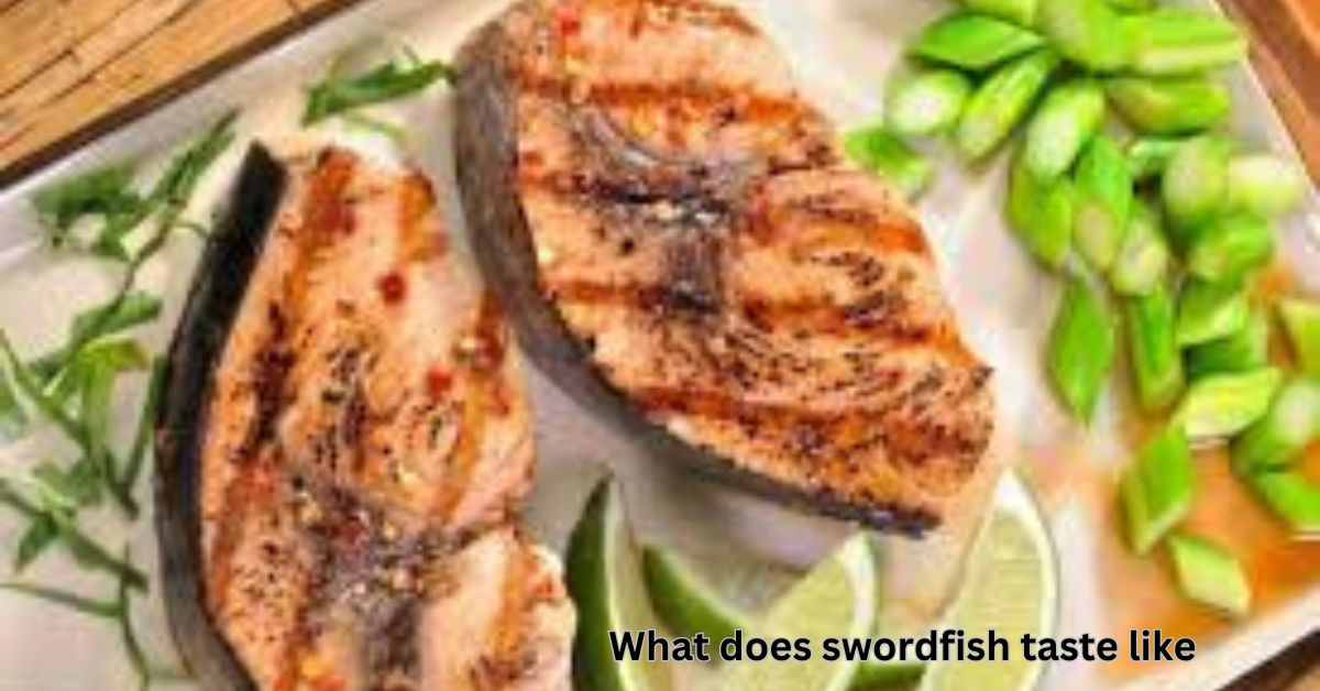 what does swordfish taste like