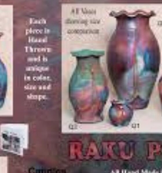 what is raku pottery southwest