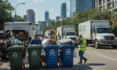 best trash Houston