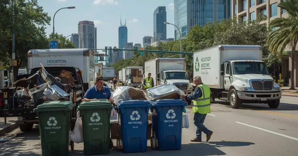 best trash Houston